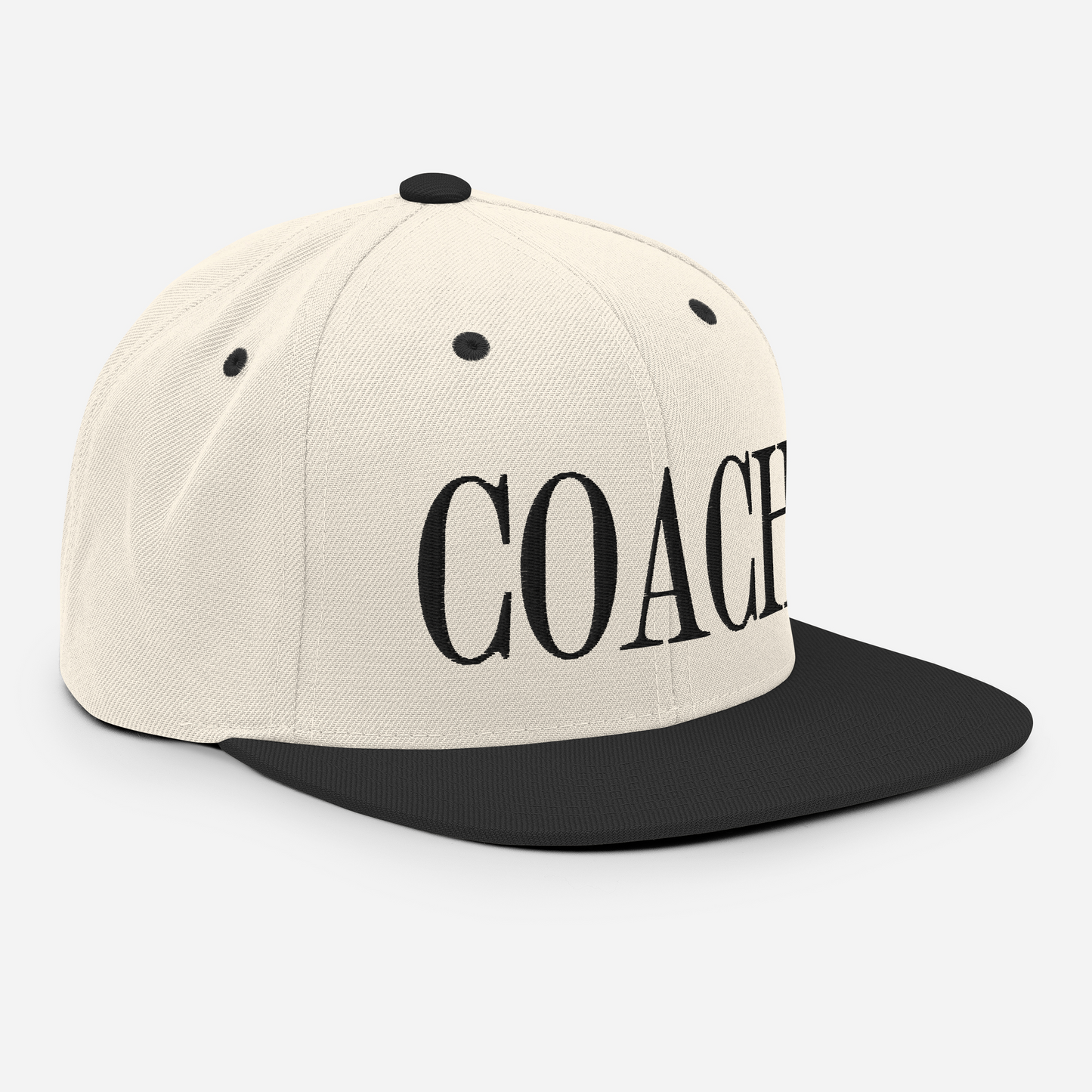 Across the Field Coach Retro Snapback Hat