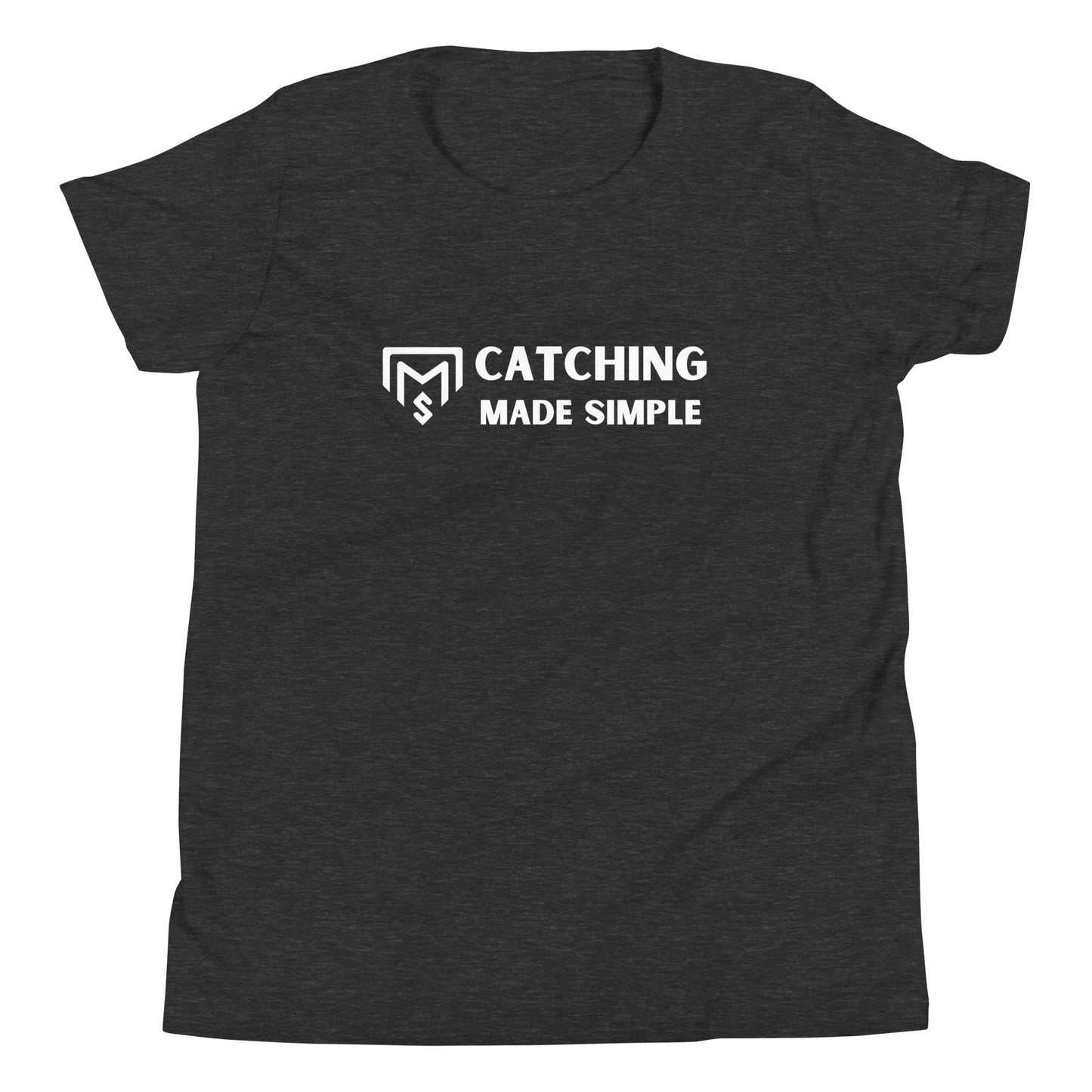 Youth Catching Made Simple Classic Tee Light
