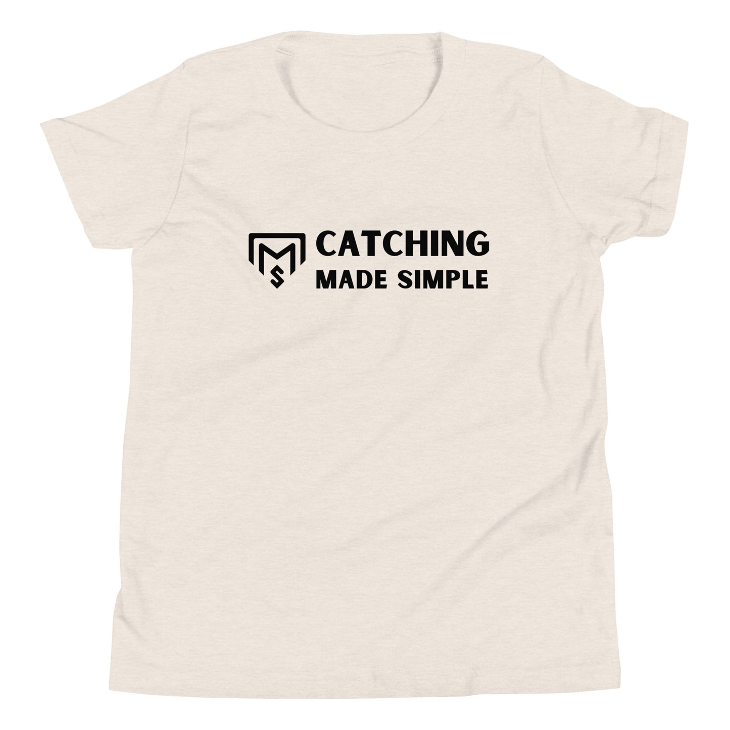 Youth Catching Made Simple Classic Tee Dark